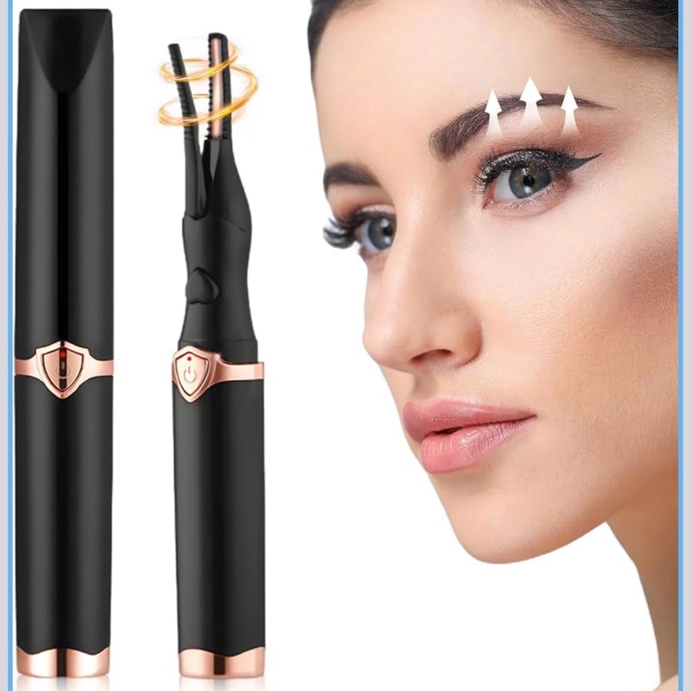 Black Eyelash Curler and Eyebrow Pencil Set - Picture 16 of 16